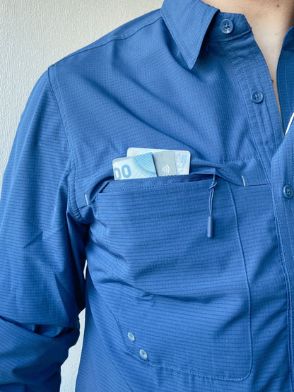 Camisa Santorini Azul